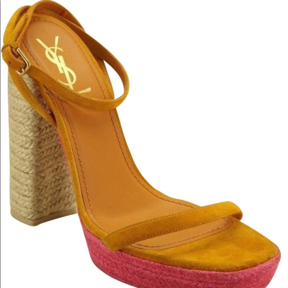 Yes Saint Laurent Gipsy Classic Espadrille Sandals